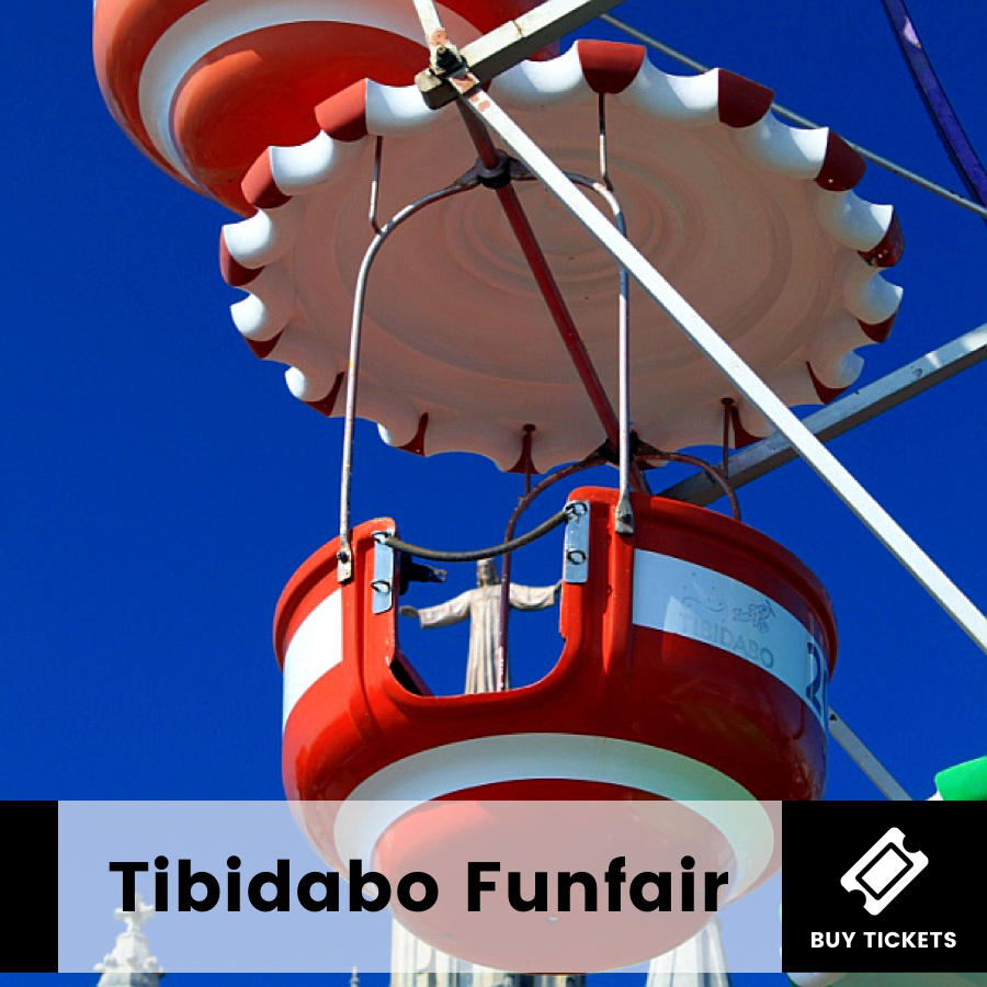 Tibidabo Funfair Theme Park GoCar Barcelona