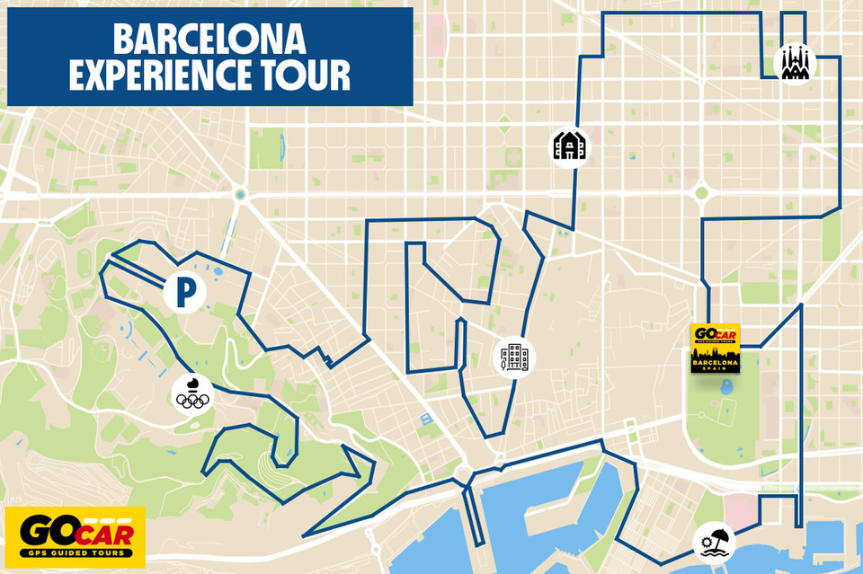 Barcelona Experience Route GoCar Barcelona