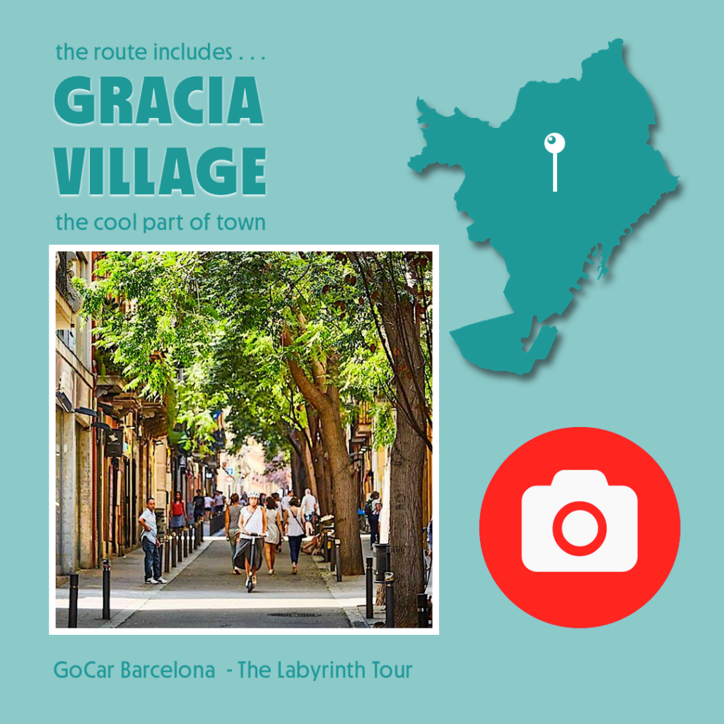 Gracia Village GoCar Barcelona