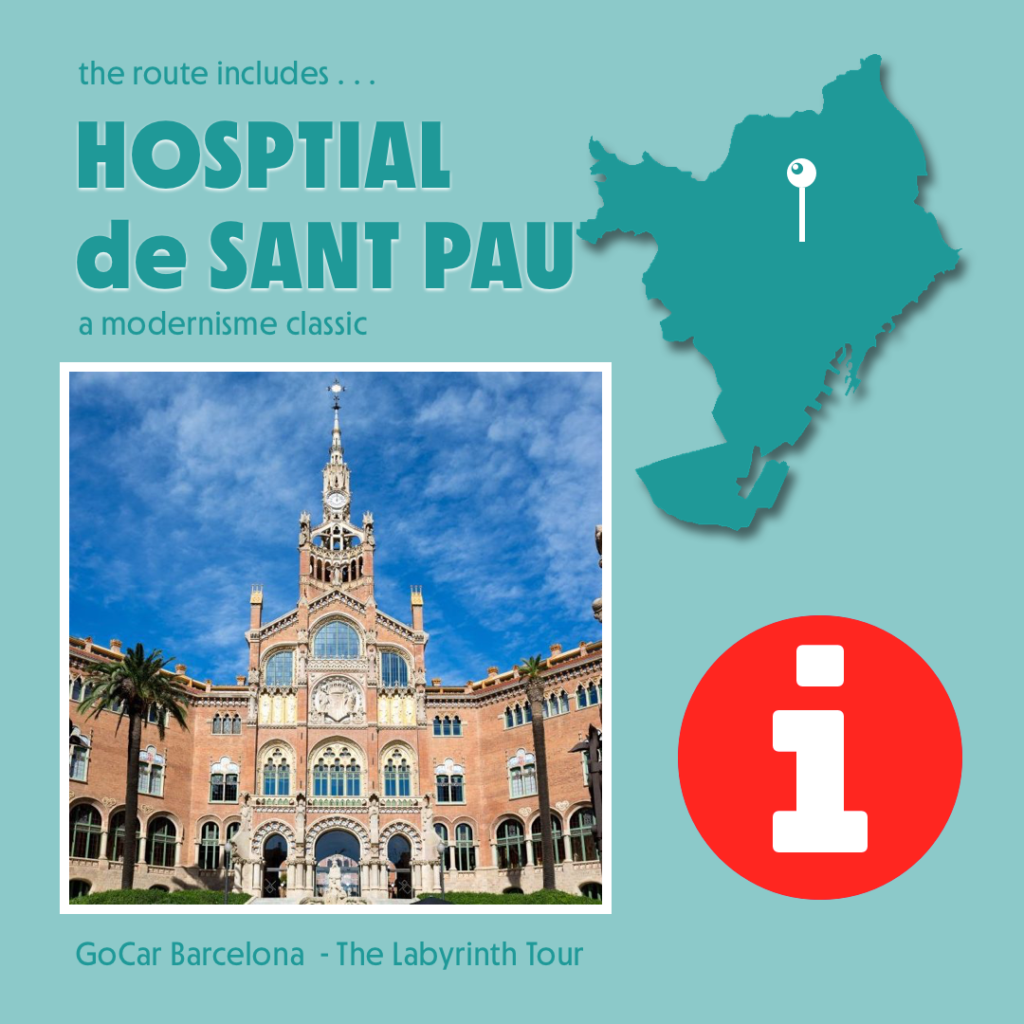 Hospital Sant Pau GoCar Barcelona