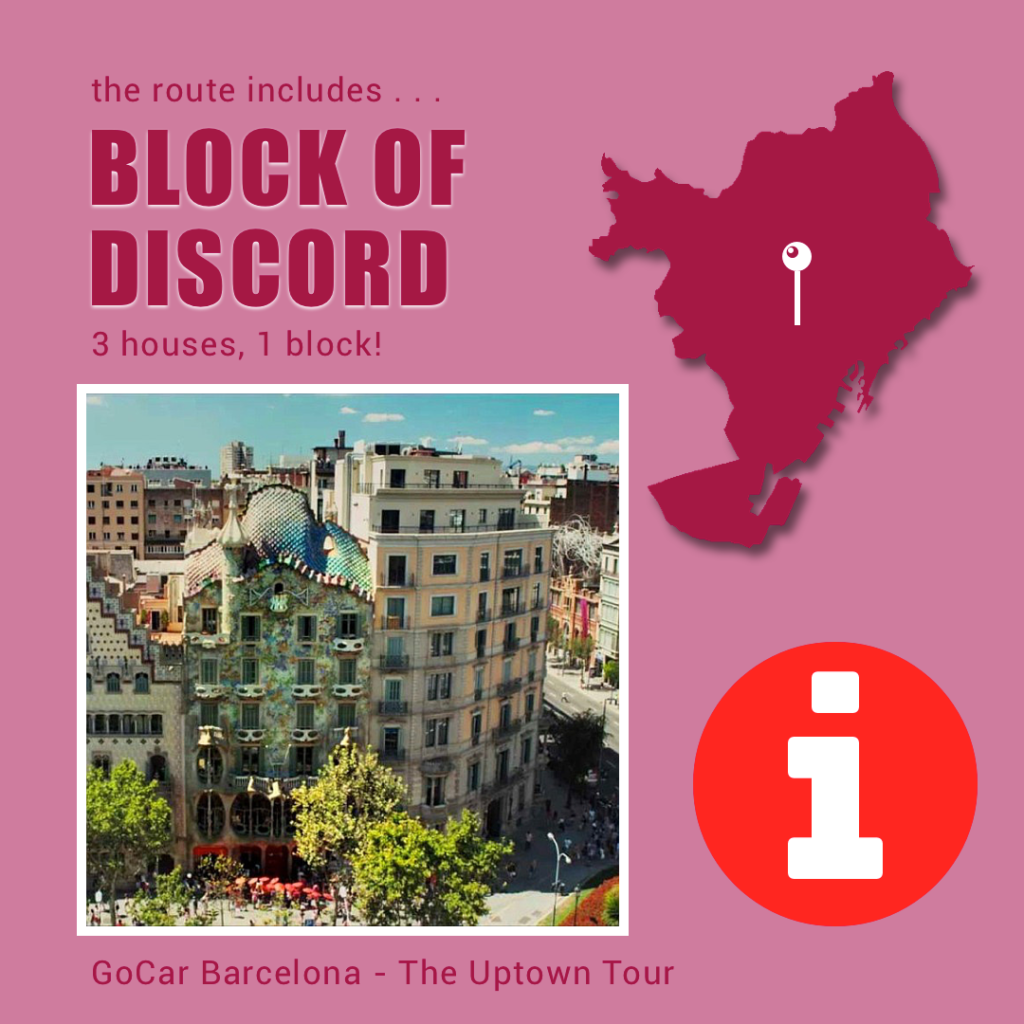 Block of Discord GoCar Barcelona