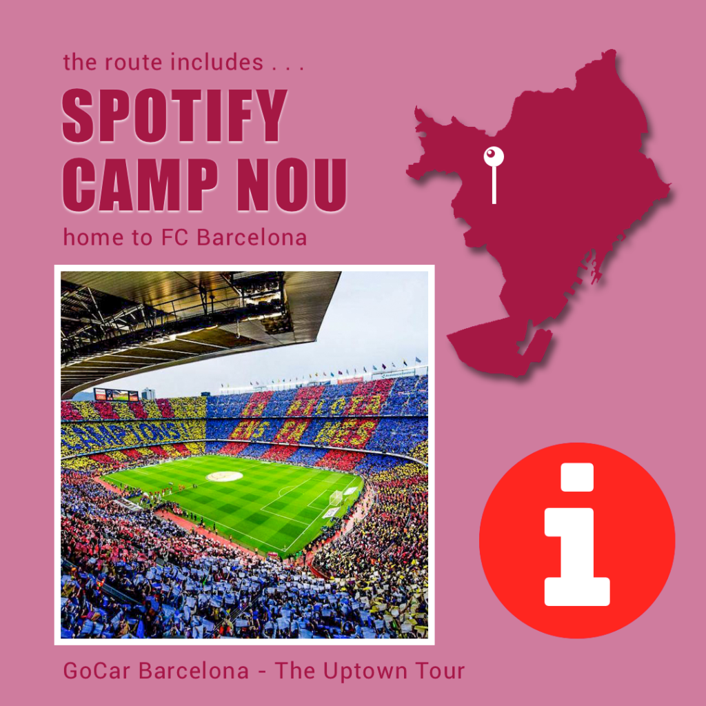 Spotify Camp Nou FC Barcelona GoCar Barcelona