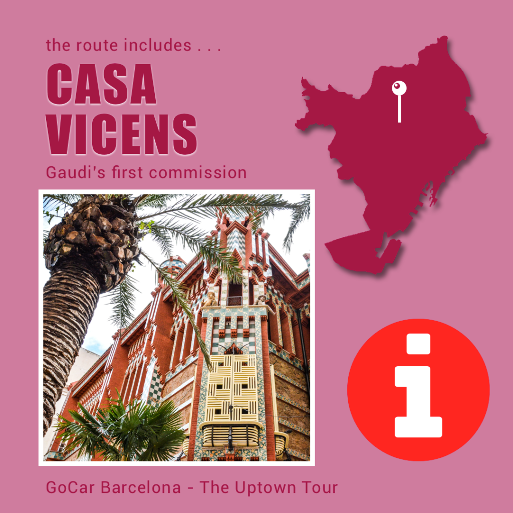 Casa Vicens GoCar Barcelona