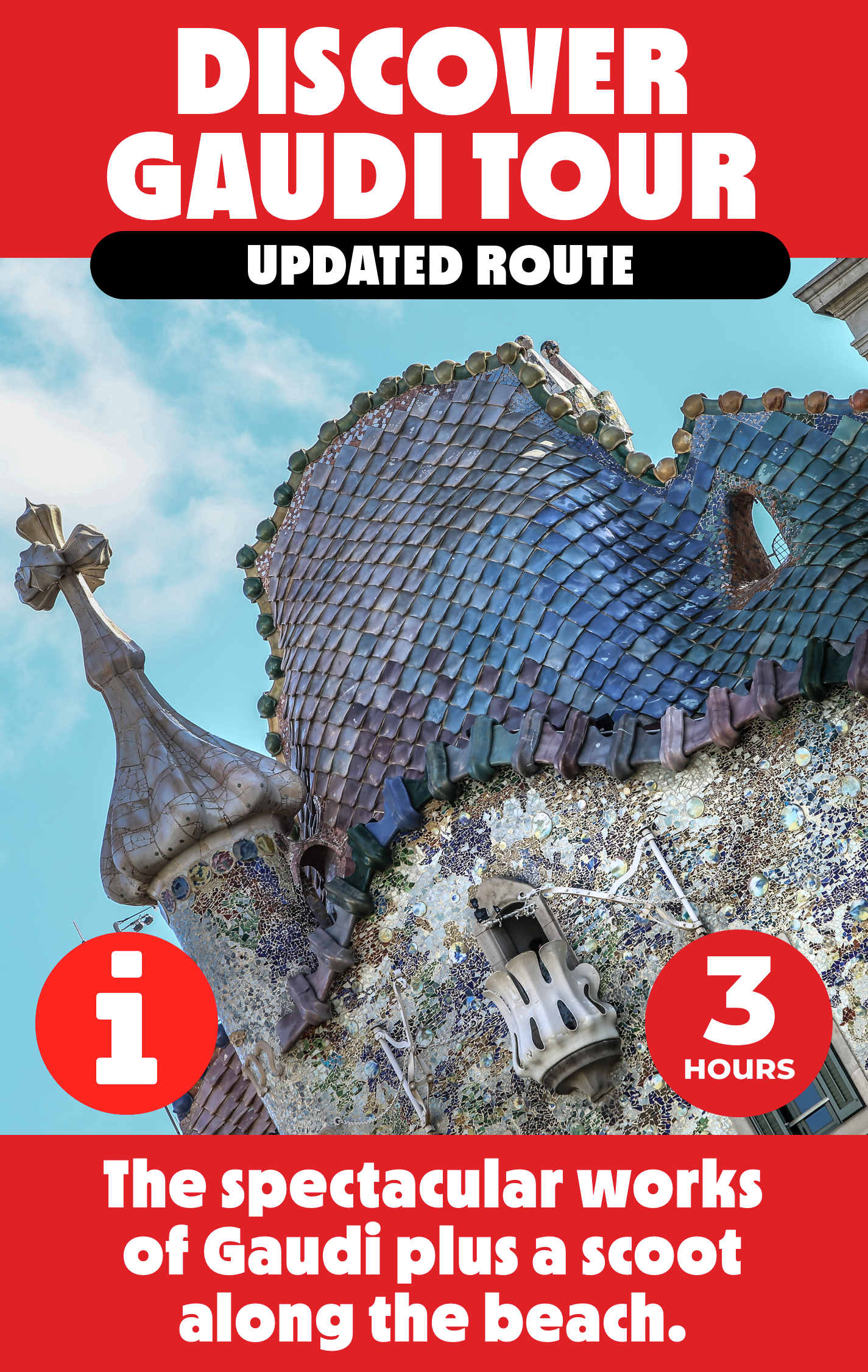 Discover Gaudi Tour GoCar Barcelona